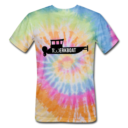 Unisex Tie Dye T-Shirt - rainbow