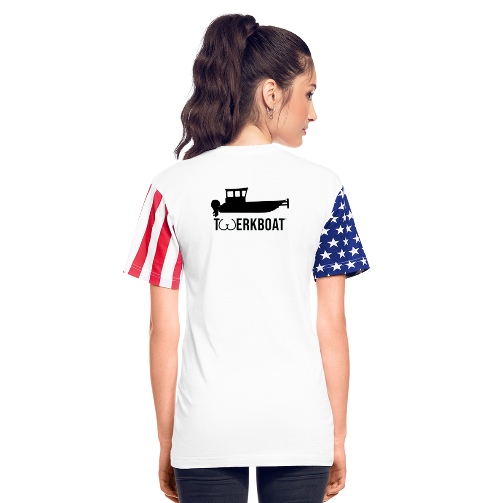 Stars abd Stripes shirt - white